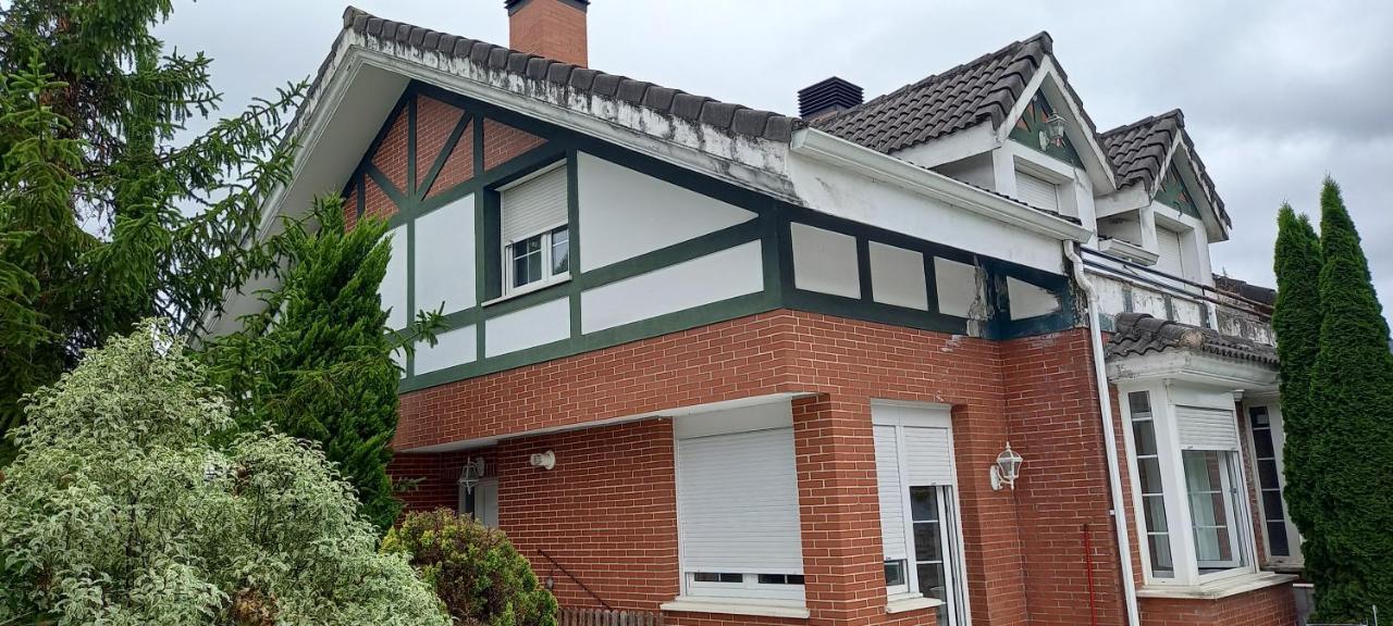 Chalet Con Piscina, Sauna Y Jacuzzi Cerca Del Mar A Media Hora De Bilbao Y Santander El Puente  외부 사진