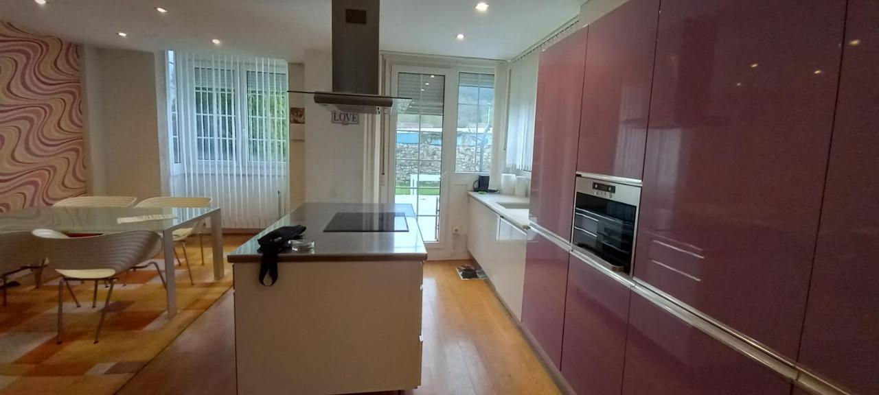 Chalet Con Piscina, Sauna Y Jacuzzi Cerca Del Mar A Media Hora De Bilbao Y Santander El Puente  외부 사진